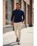 Bluza barbati bleumarin slim fit S117 D4-4.4