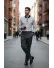 Bluza barbati gri slim fit S118 D2-1.3