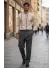 Bluza barbati bej slim fit S119 D2-4.1
