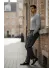Bluza barbati gri slim fit S121 D3-4.3