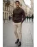 Bluza barbati grena slim fit S123