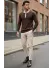 Bluza barbati grena slim fit S124