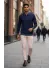 Bluza barbati bleumarin slim fit S127