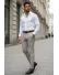 Pantaloni barbati eleganti bej S133