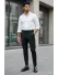 Pantaloni barbati eleganti negri S140