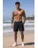 Sort de baie casual negru d302 22A-4.3