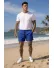 Sort de baie casual albastri d307