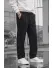 Pantaloni barbati casual, croiala lejera, negri B01