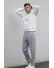 Pantaloni barbati casual, croiala lejera, gri B01