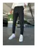 Pantaloni barbati casual negri C001