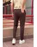 Pantaloni barbati casual grena c001