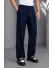 Pantaloni barbati casual, croiala lejera, bleuamrin A01