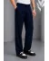 Pantaloni barbati casual, croiala lejera, bleuamrin A01