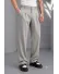 Pantaloni barbati casual, croiala lejera, gri deschis A01