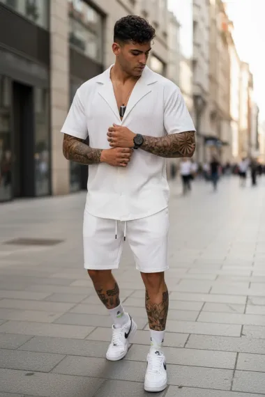 Compleu de vara camasa + pantaloni 209