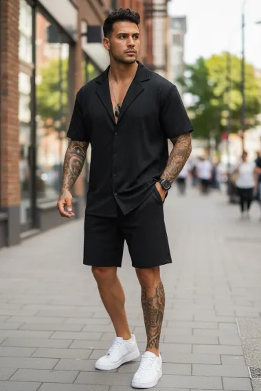 Compleu de vara camasa + pantaloni 210