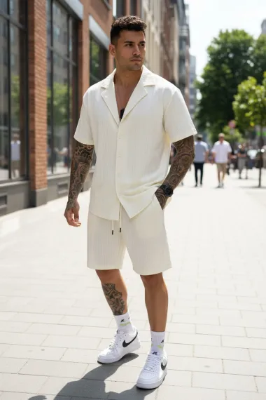 Compleu de vara camasa + pantaloni 211