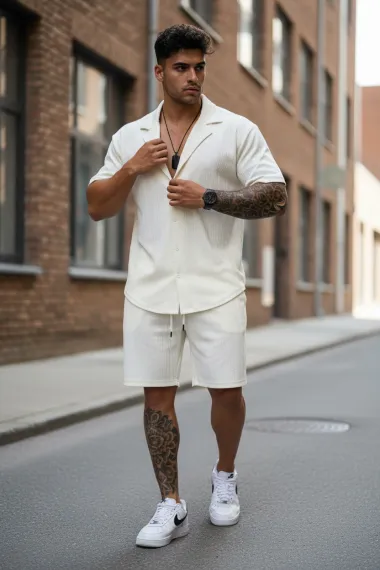 Compleu de vara camasa + pantaloni 211