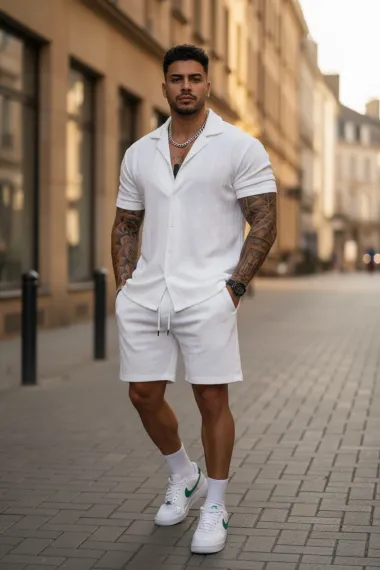 Compleu de vara camasa + pantaloni 212