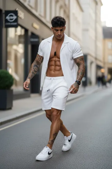 Compleu de vara camasa + pantaloni 212