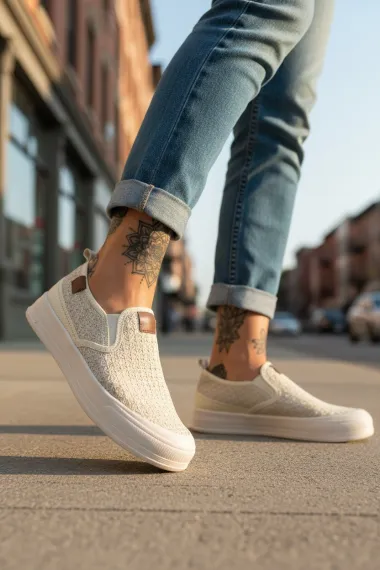 Espadrile dama casual bej B83 N6-2