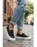 Espadrile dama casual negre B83 N17-2