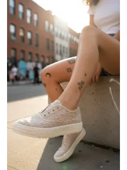 Espadrile dama casual bej Y601 N7-2