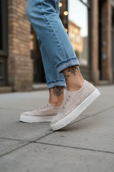 Espadrile dama casual bej Y601 N7-2