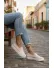 Espadrile dama casual roz Y602