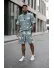 Compleu de vara tricou oversize + pantaloni 2501