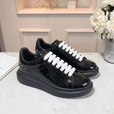 Adidasi barbati casual negri luciosi VIP ZR AAA