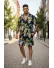 Compleu de vara camasa cu imprimeu + pantaloni 5501