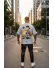 Tricou barbati gri cu imprimeu, oversize 2326 D3-2.1