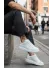 Adidasi barbati casual, albi lucios VIP AAA 