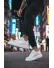Adidasi barbati casual, albi lucios VIP AAA 
