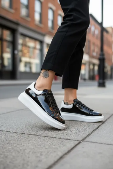 Adidasi dama casual negri luciosi AAA