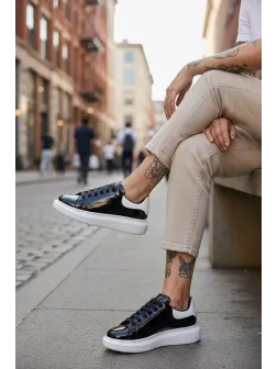 Adidasi dama casual negri luciosi AAA