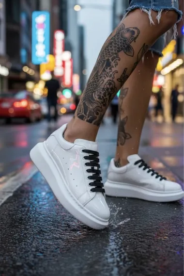 Adidasi dama albi luciosi, casual, AAA