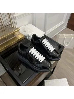 Adidasi barbati casual negri luciosi VIP ZR AAA