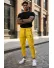 Pantaloni de trening mustar conici 12260 Y2-4