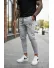 Pantaloni de trening gri conici 12347 13-4.2
