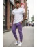 Pantaloni de trening mov conici 12347 21-2.1