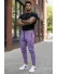 Pantaloni de trening mov conici 12361 78-4