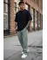 Pantaloni de trening verzi 2564 43-5.2