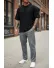 Pantaloni de trening gri 2585 19-2.1