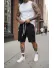 Pantaloni de trening scurti,negri P100 82-2