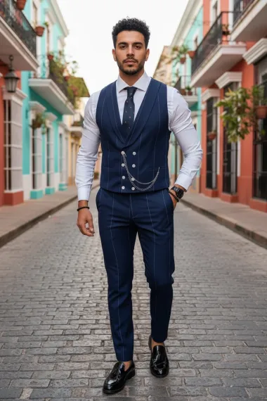 Compleu barbati Vesta + Pantaloni B4010 90-3