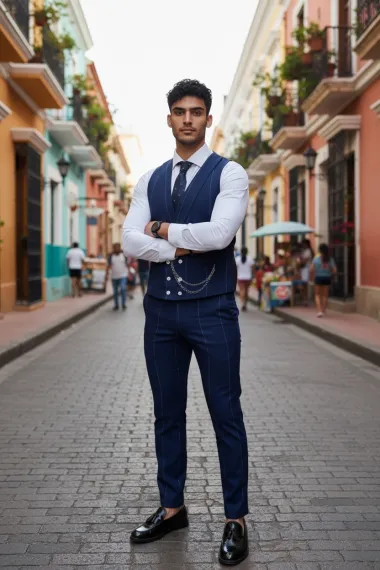 Compleu barbati Vesta + Pantaloni B4010 90-3