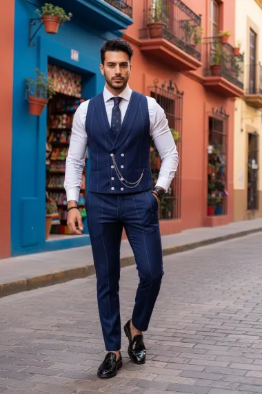 Compleu barbati Vesta + Pantaloni B4010 90-3