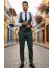 Compleu barbati Vesta + Pantaloni verde B5517 32-5